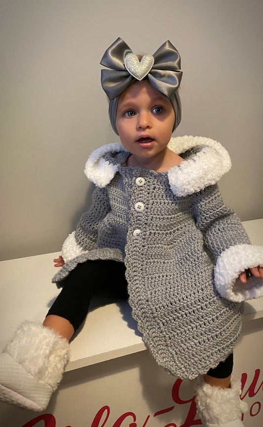 Baby Winter Fur Trim Coat